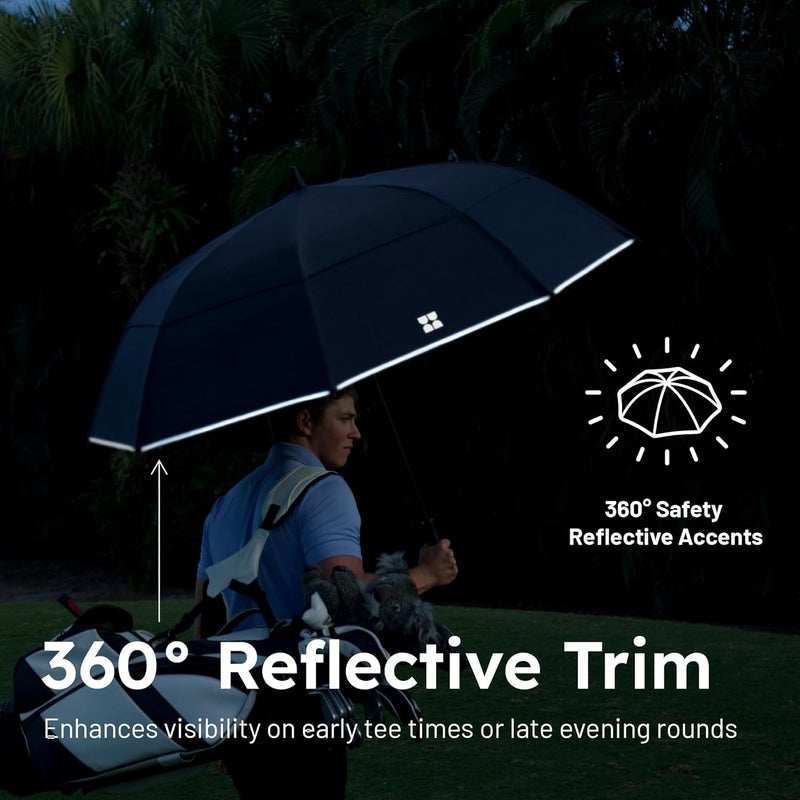 Weatherman Umbrella - Golf Umbrella - Windproof Sports Umbrella Resists Up to 55 MPH Winds - Available in 2 Sizes and 5 Colors - Image 5